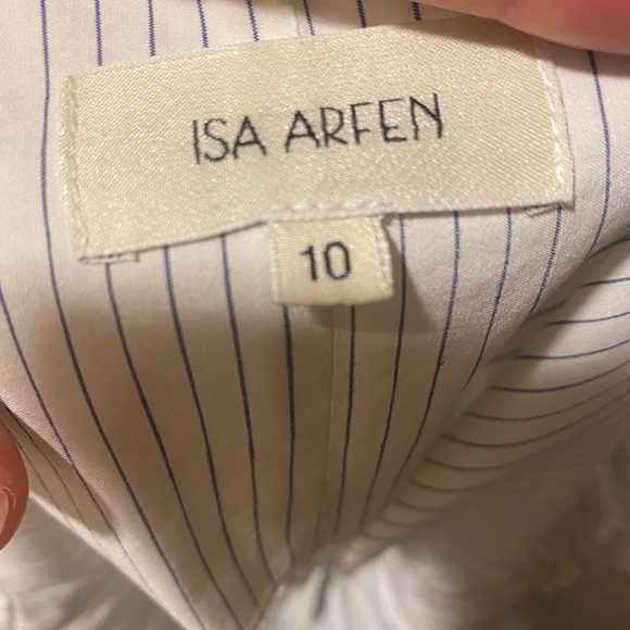 ISA ARFEN Stripped double knot off shoulder shirt - Picture 6 of 6